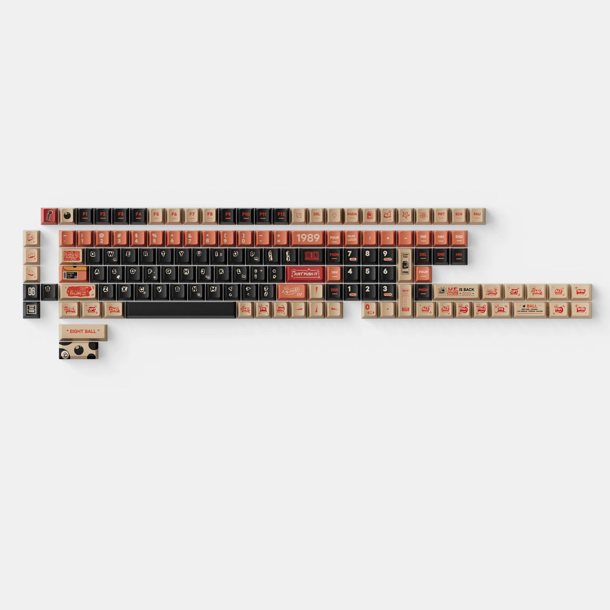 Poster - Cherry Profile Dye-Sub PBT Full Keycap Set
