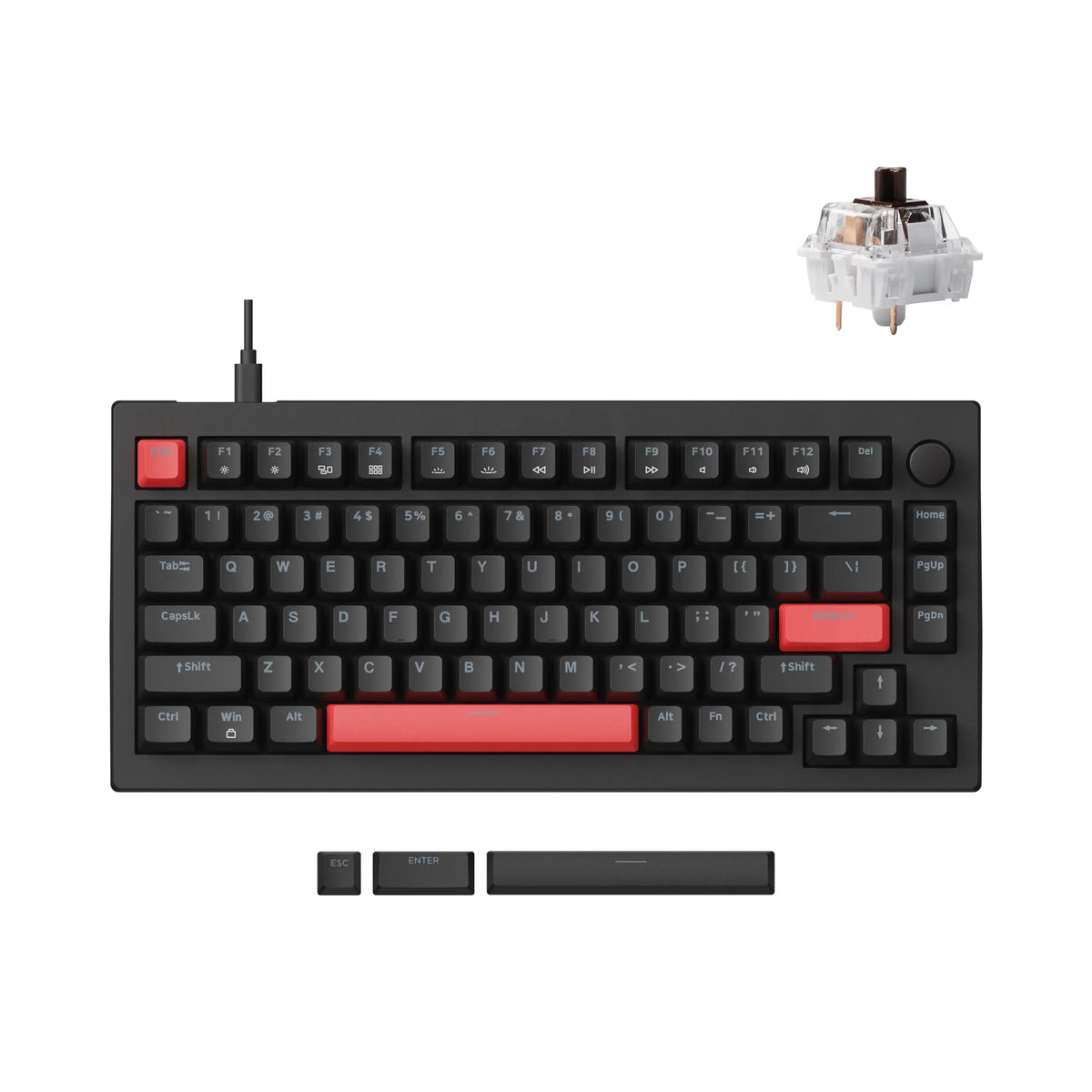 Lemokey X4 QMK Wired Mechanical Keyboard