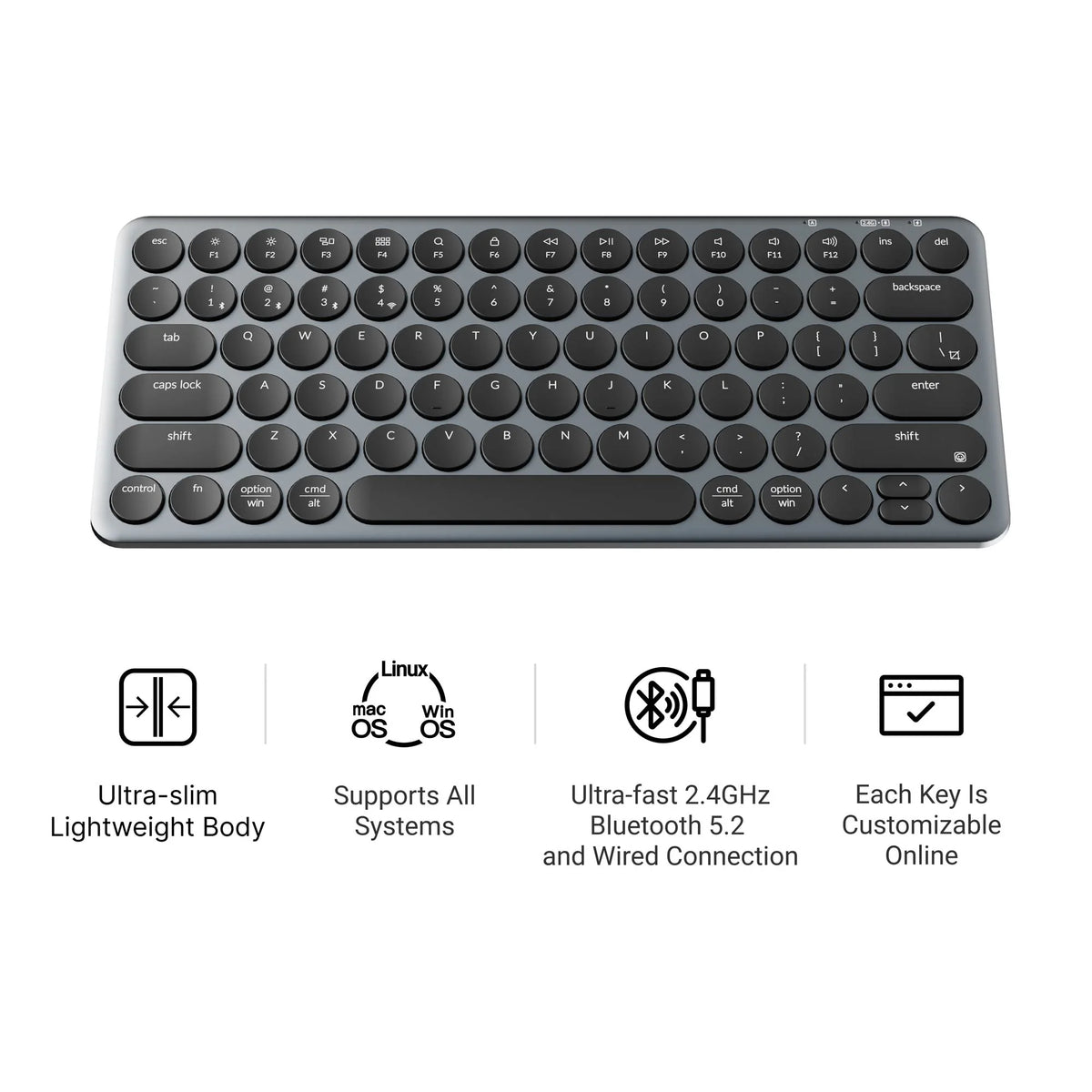 Keychron B3 Pro Ultra-Slim Wireless Keyboard