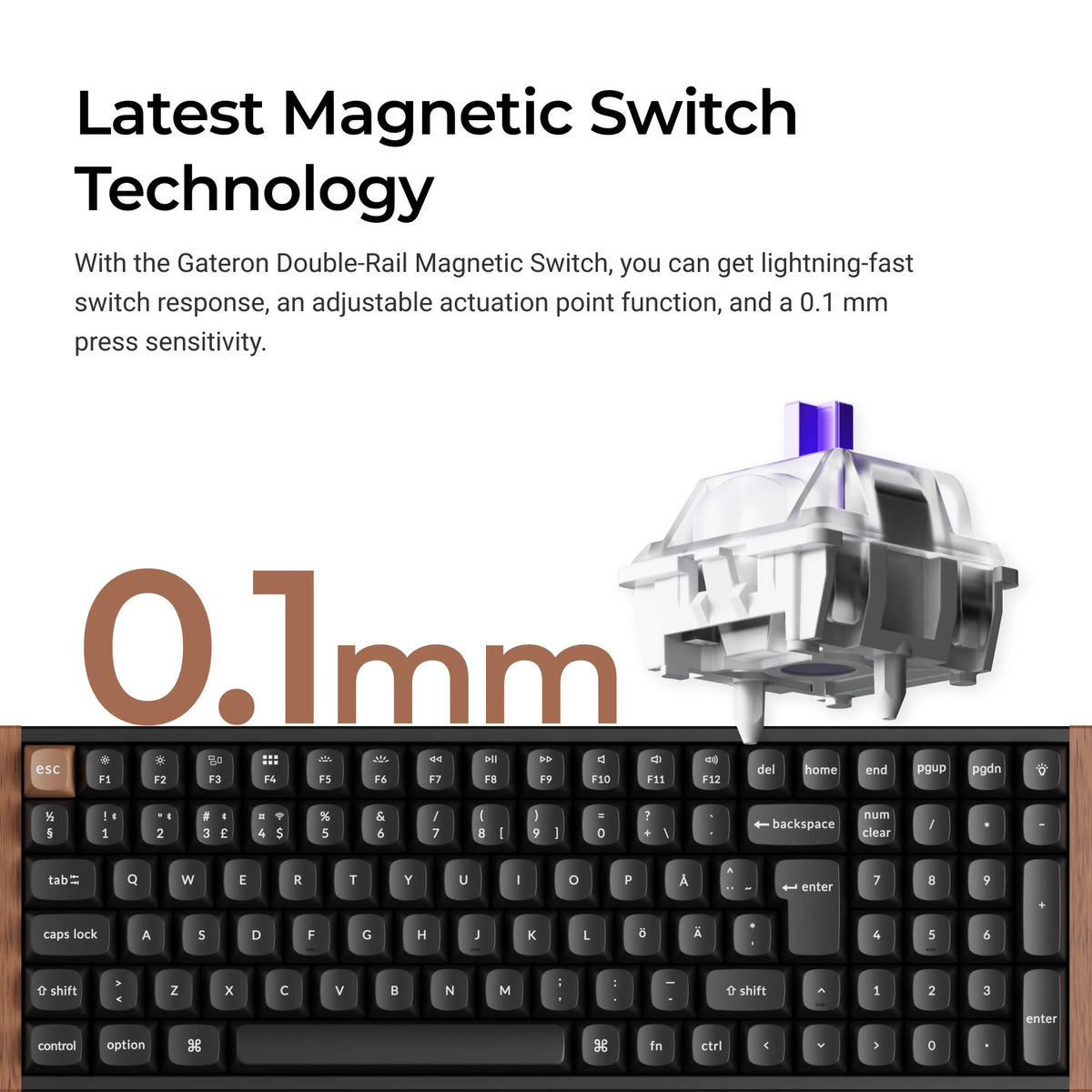 Keychron K4 HE Wireless Magnetic Switch Custom Keyboard ISO Layout Collection