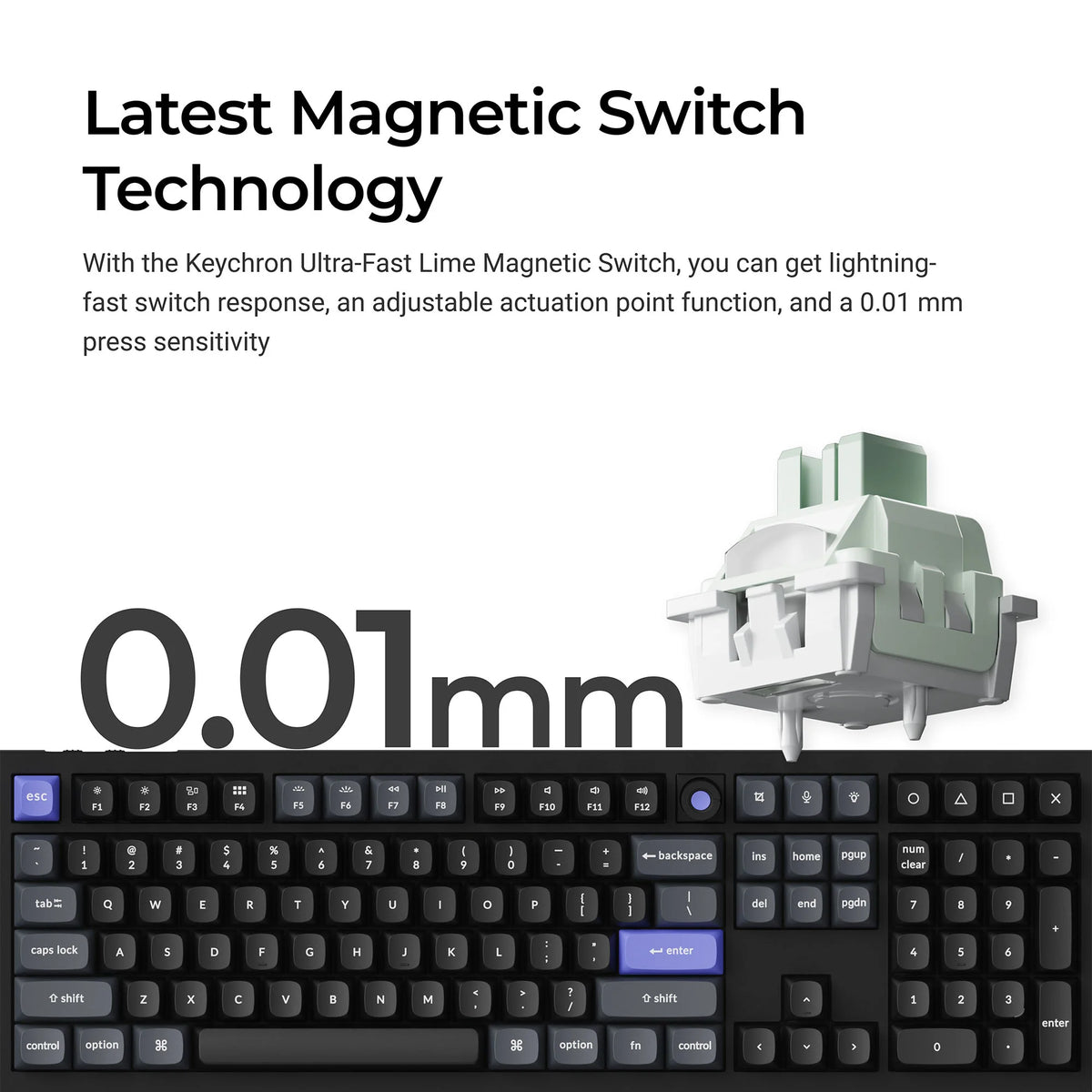 Keychron Q6 HE 8K Magnetic Switch Keyboard