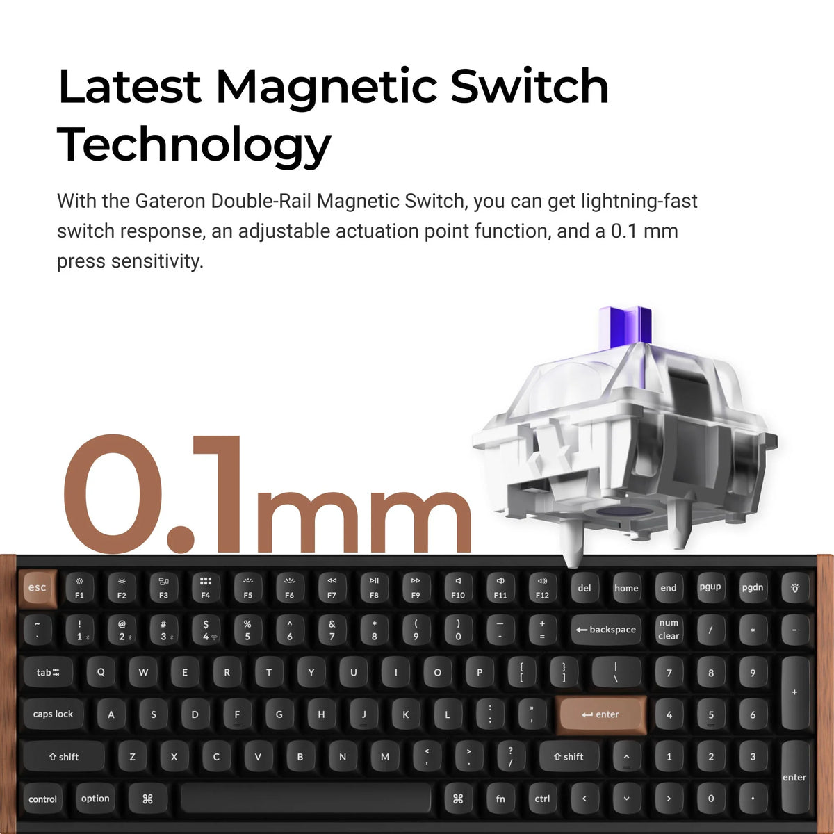 Keychron K4 HE Wireless Magnetic Switch Custom Keyboard