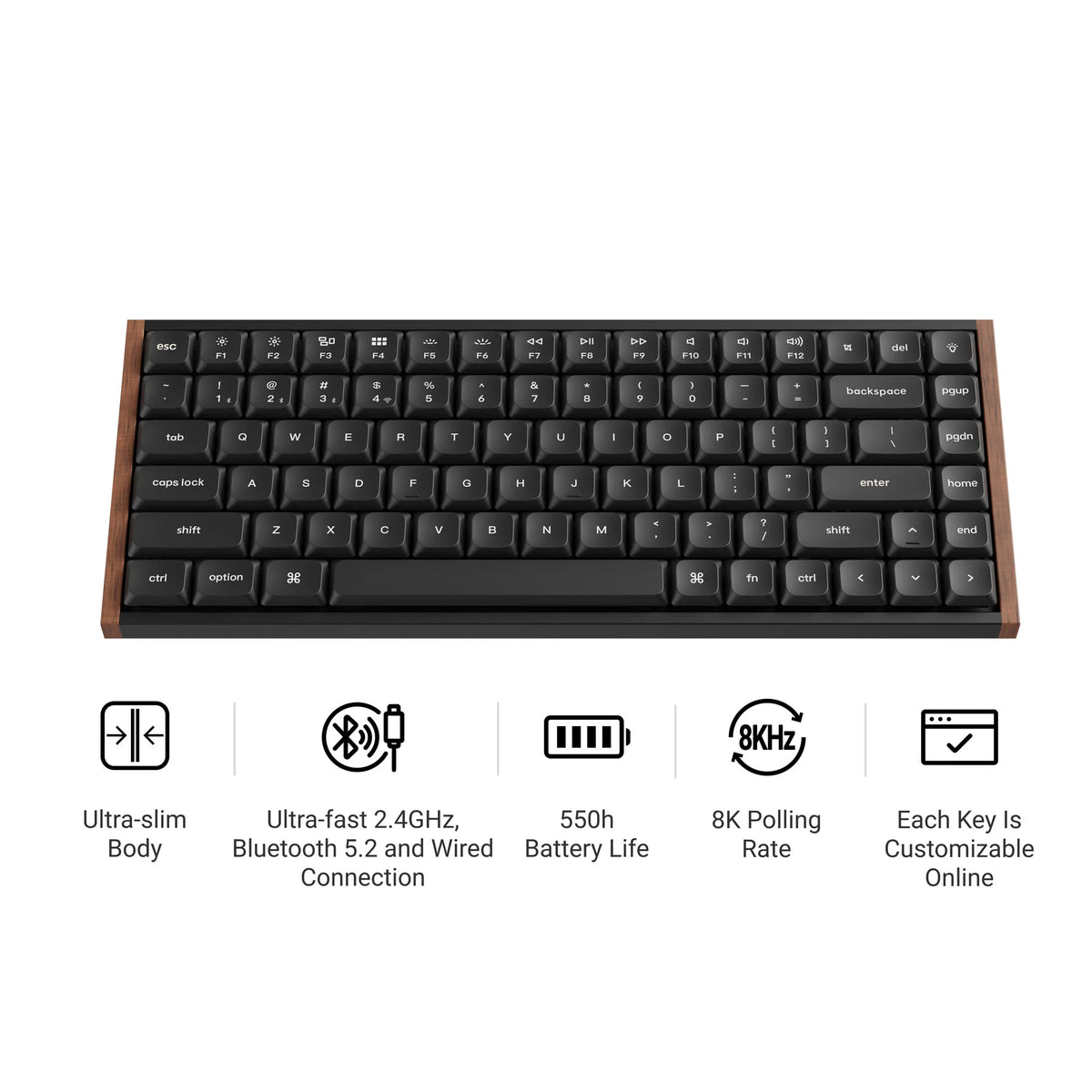 Keychron K3 Ultra 8K Wireless Custom Mechanical Keyboard