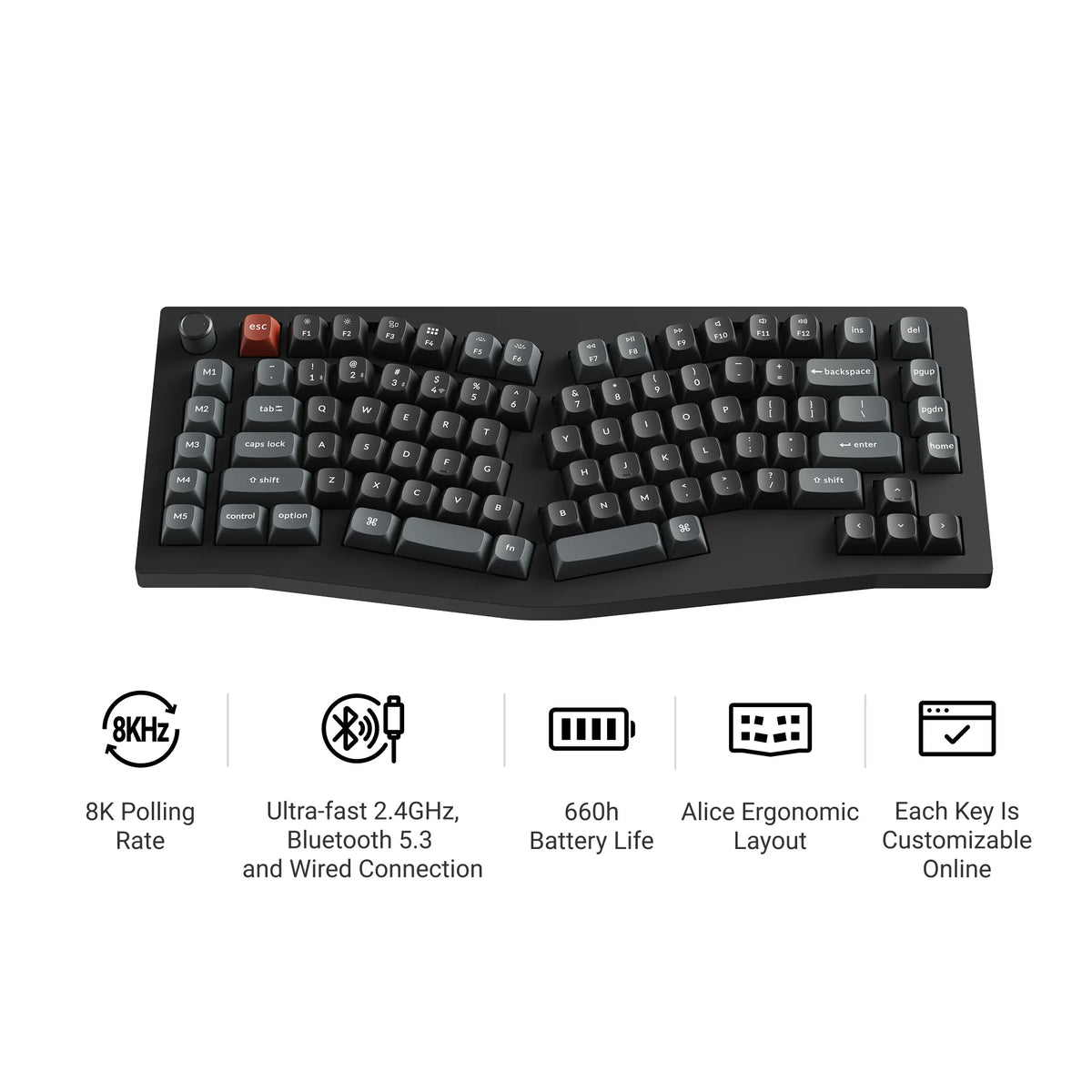 Keychron V10 Ultra 8K Wireless Custom Mechanical Keyboard