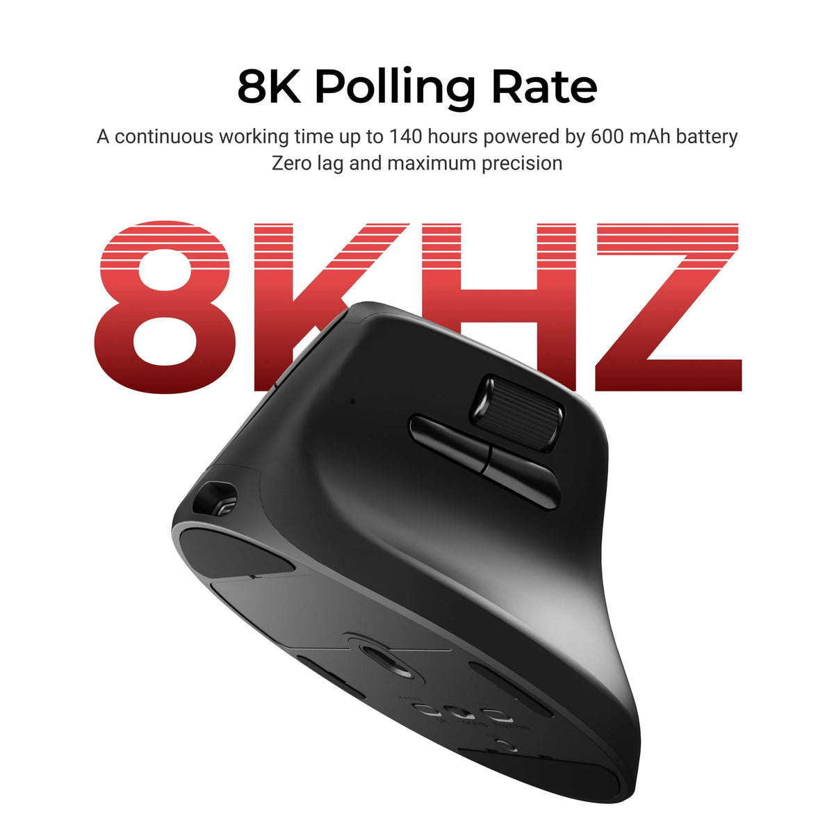 Keychron M5 Wireless Ergonomic Mouse