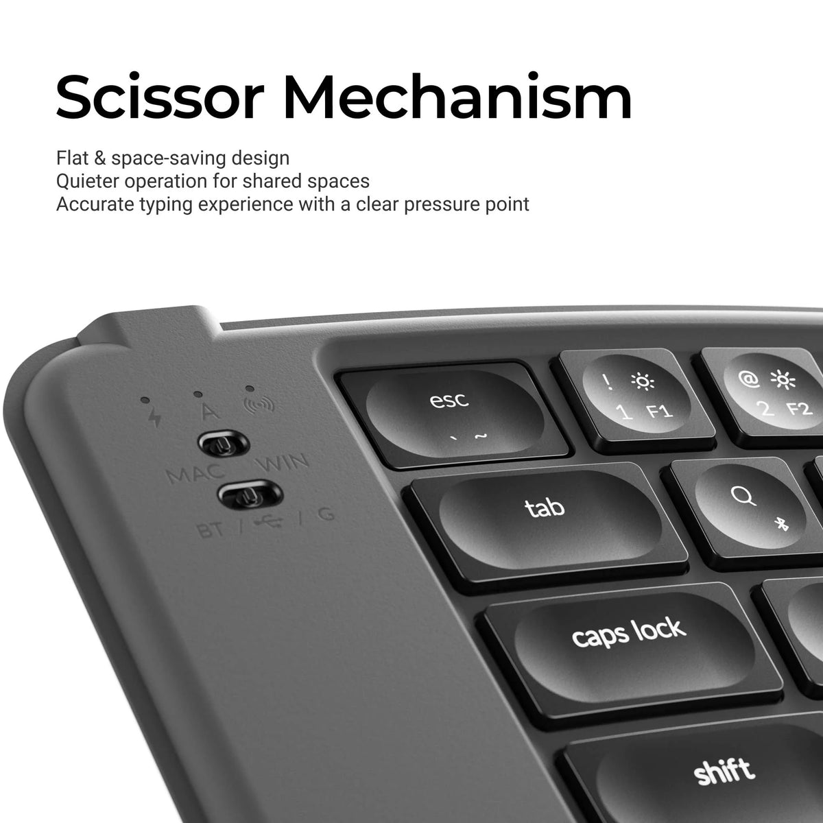 Keychron B11 Pro Ultra-Slim Wireless Foldable Keyboard