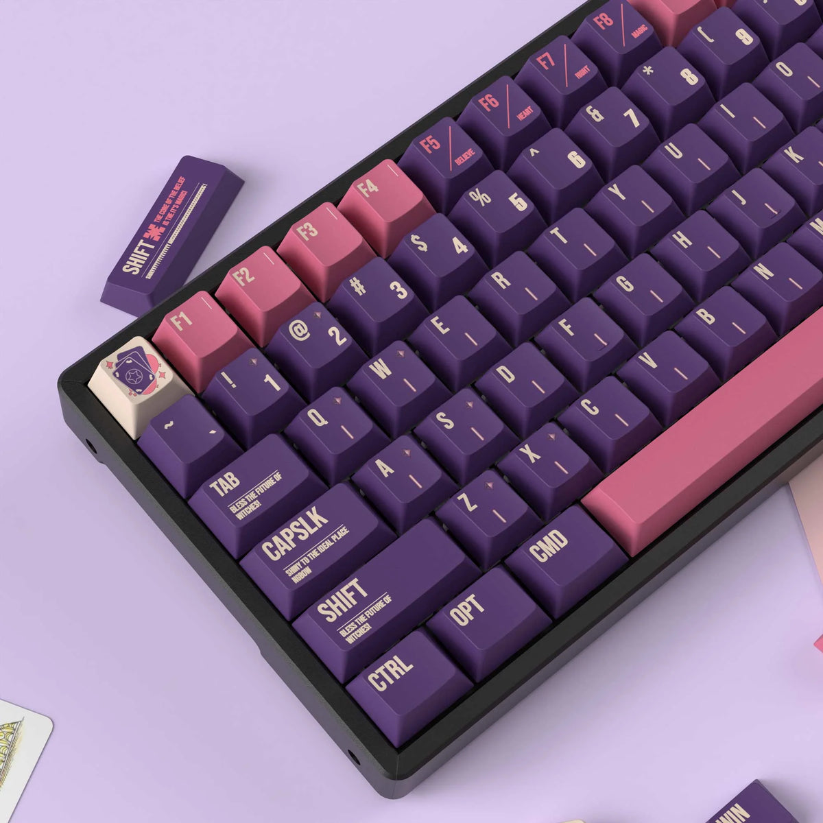 Lunar Witch - Cherry Profile Dye-Sub PBT Full Keycap Set