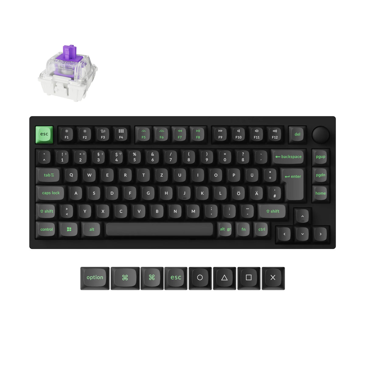 Lemokey P1 HE Wireless Magnetic Switch Custom Gaming Keyboard ISO Layout Collection