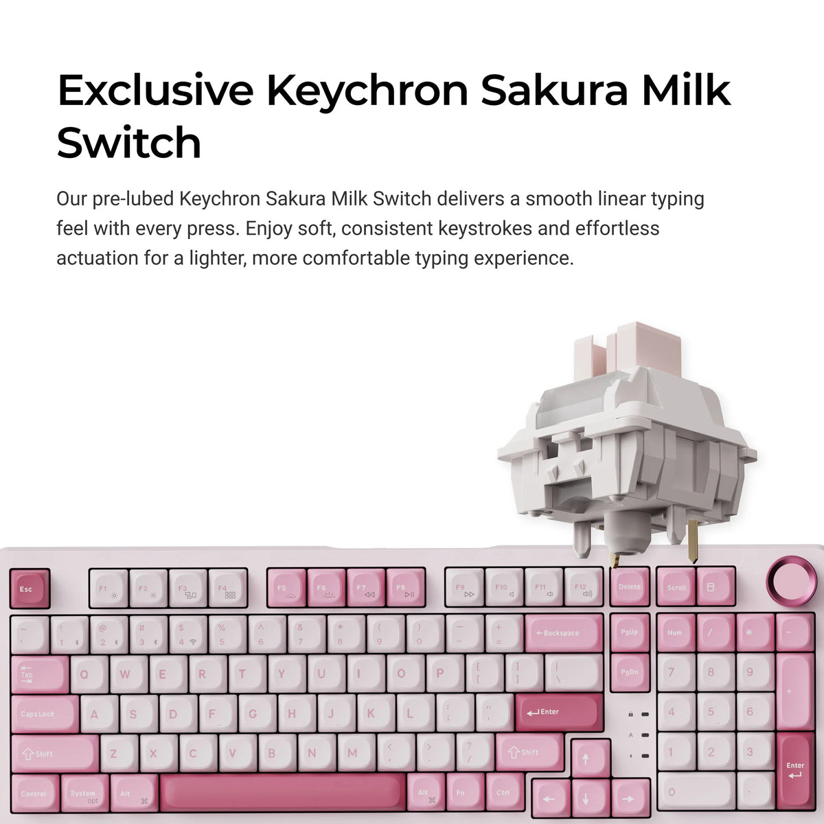 Keychron J3 SE QMK Wireless Mechanical Keyboard
